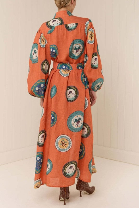 The Kyle Belted Maxi Dress