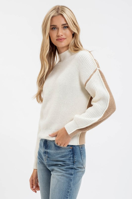 Color Block Sweater