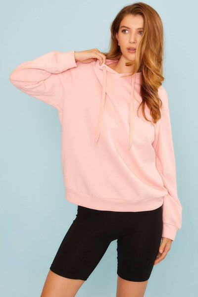 Pink Fringe Star Hoodie