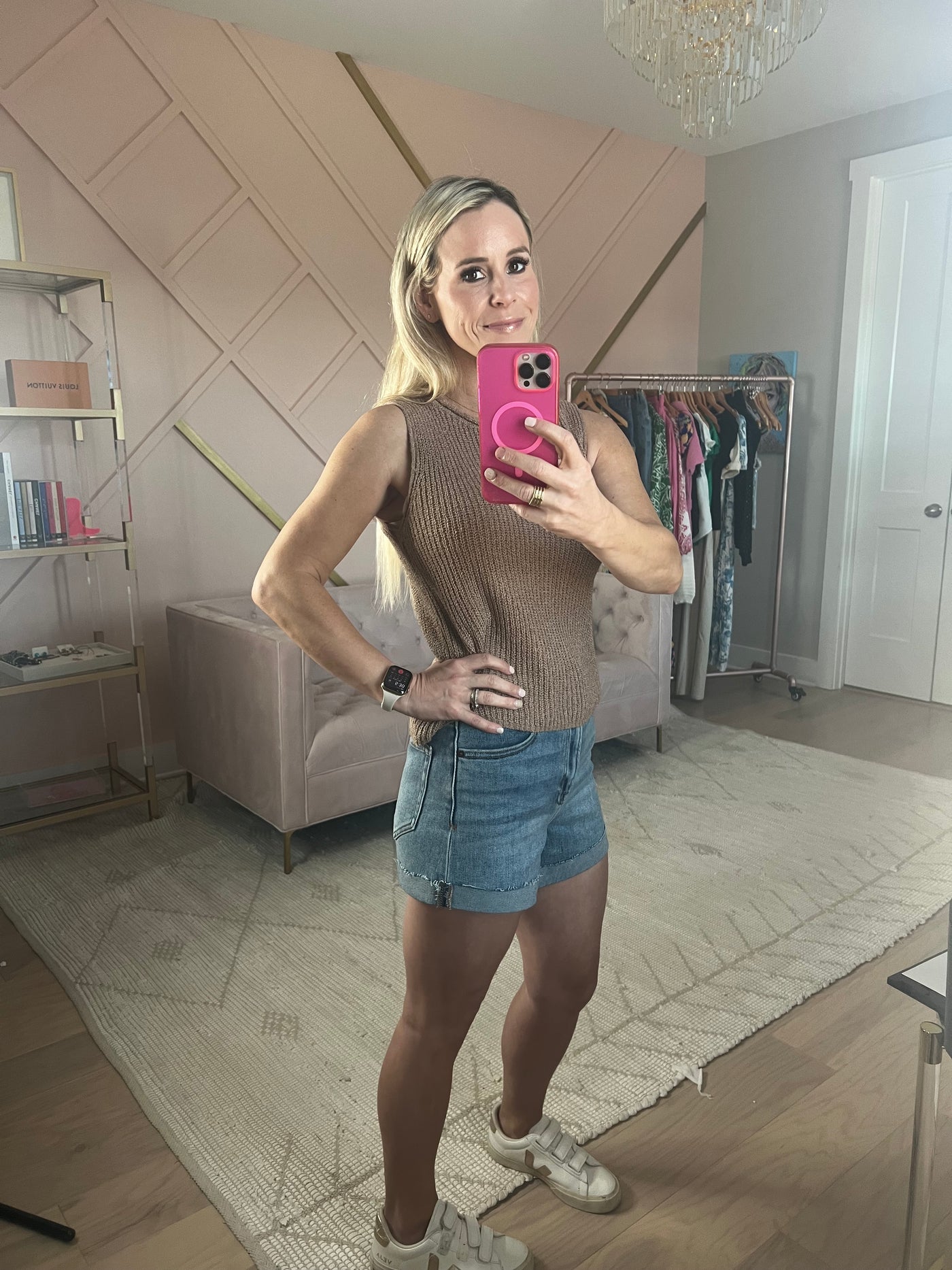 Dark Tan knit Top