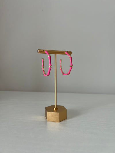 Pink Hoops