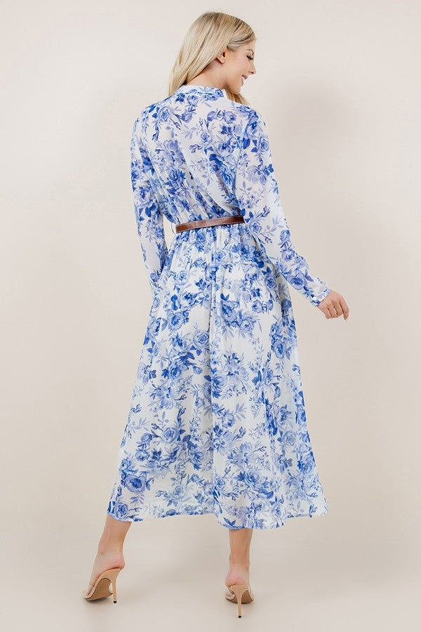 The "Fawn" Belted Dress