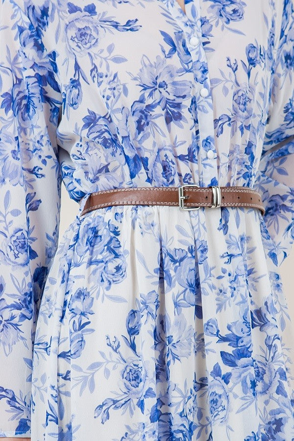 The "Fawn" Belted Dress