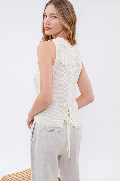 Dark Tan knit Top