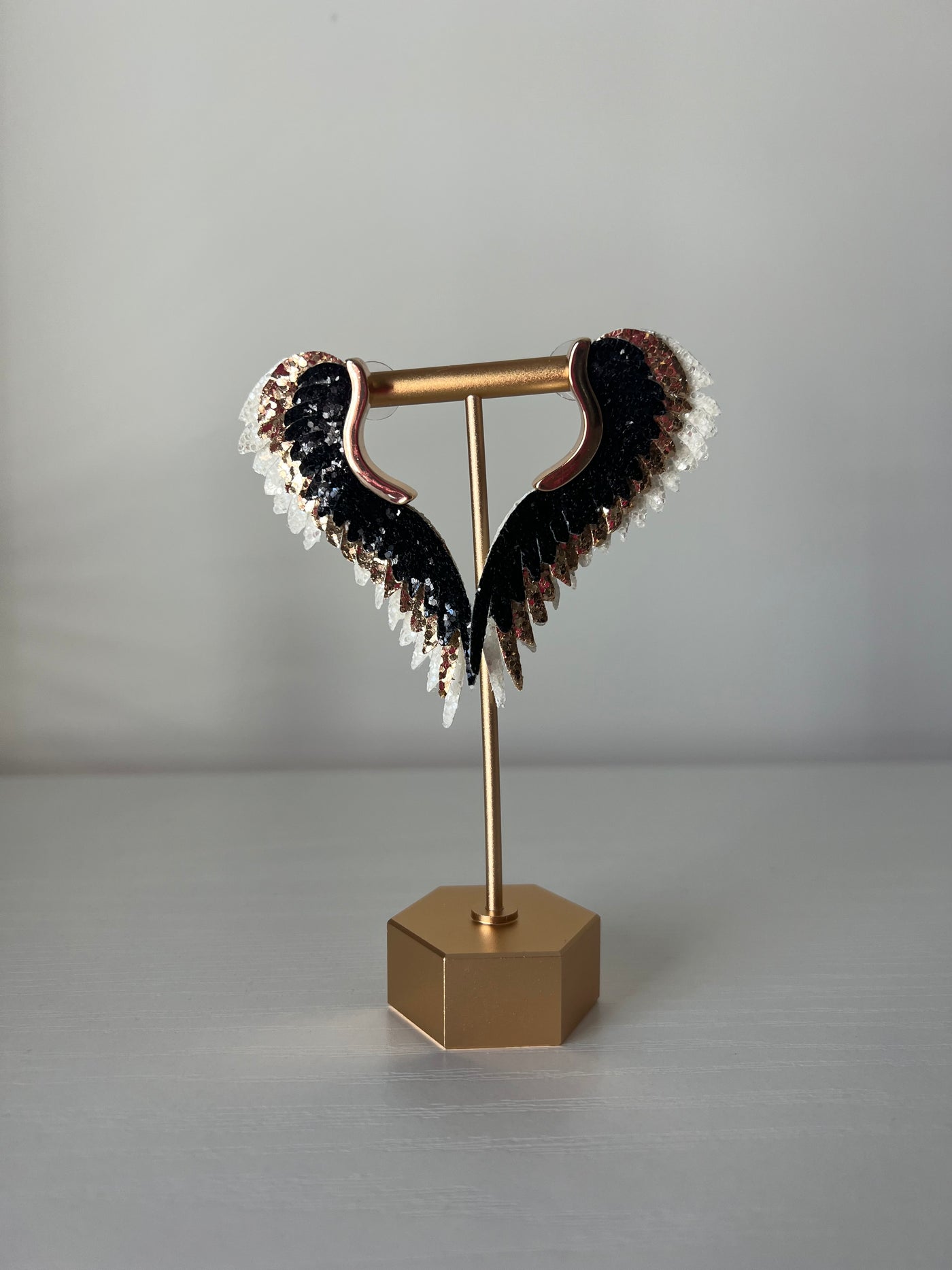Beaded Wing Earring